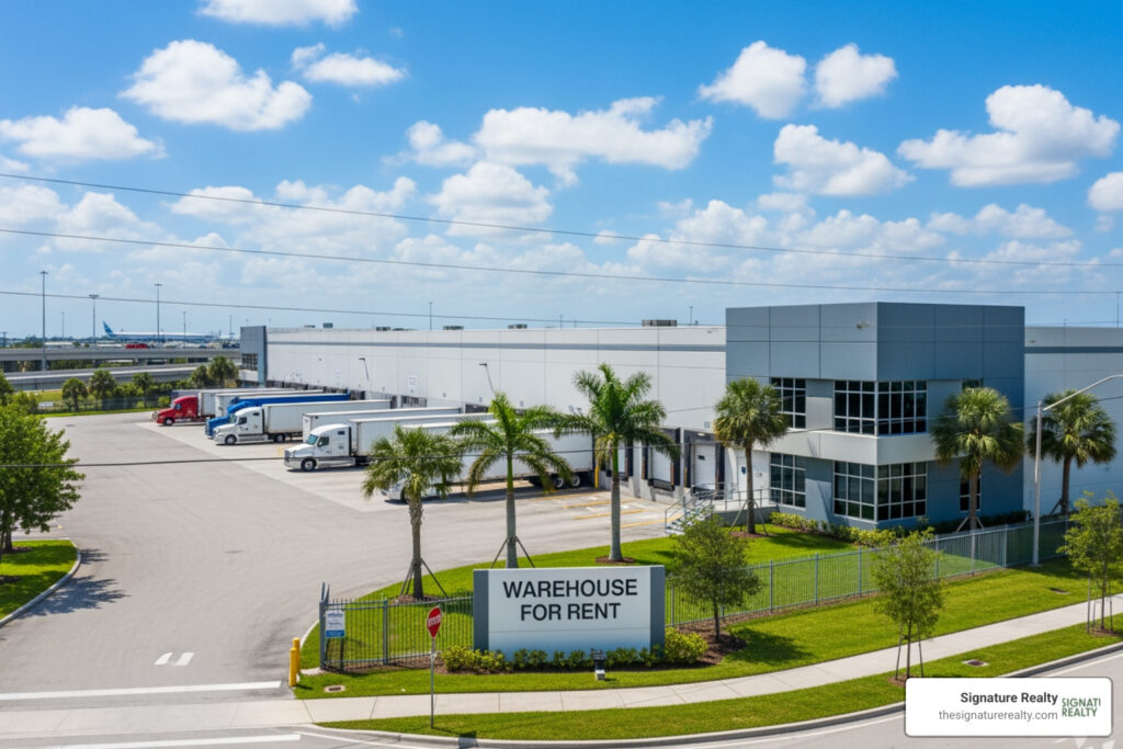 warehouse for rent in doral fl