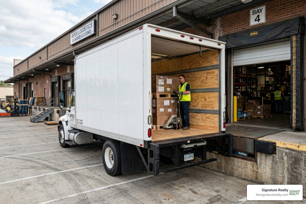 what is dock height box truck